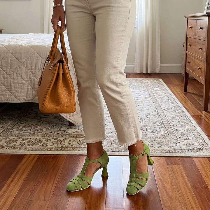 Isabel | Strappy Block Heel Sandals for Women