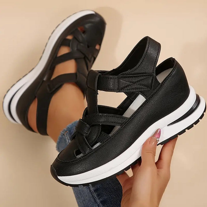 Saskia | Open Toe Platform Sandals for Women