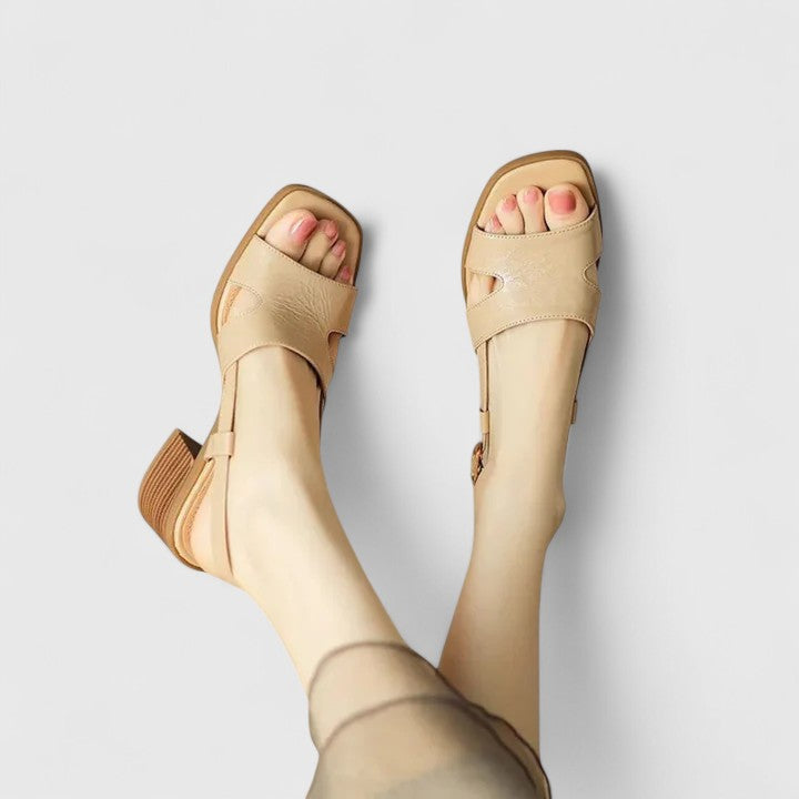 Evelynne - Soft Step Classic Heel Sandals