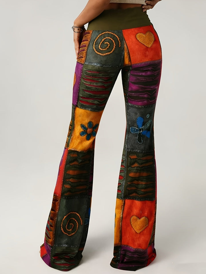 Quincy | Art Flare Pants