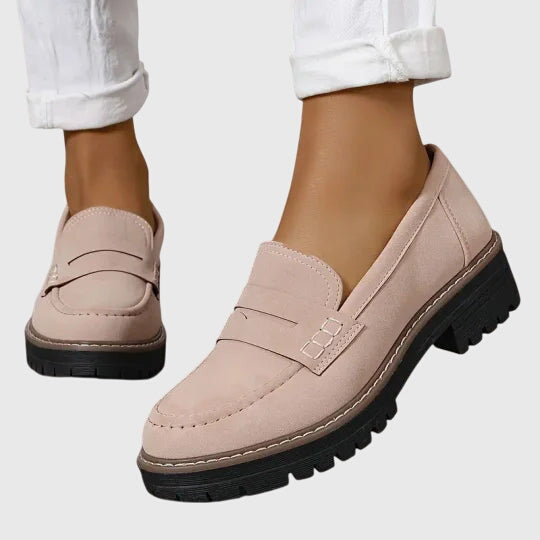 Sophie | Timeless Suede Loafers