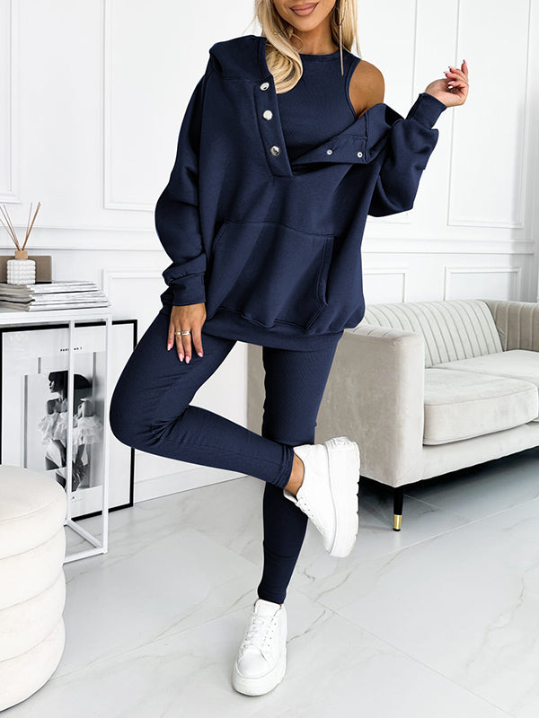 Sophie Three-Piece Sweatshirt Set