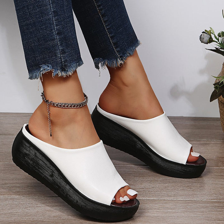 Elisa - Refined Slip-On Support Sandals