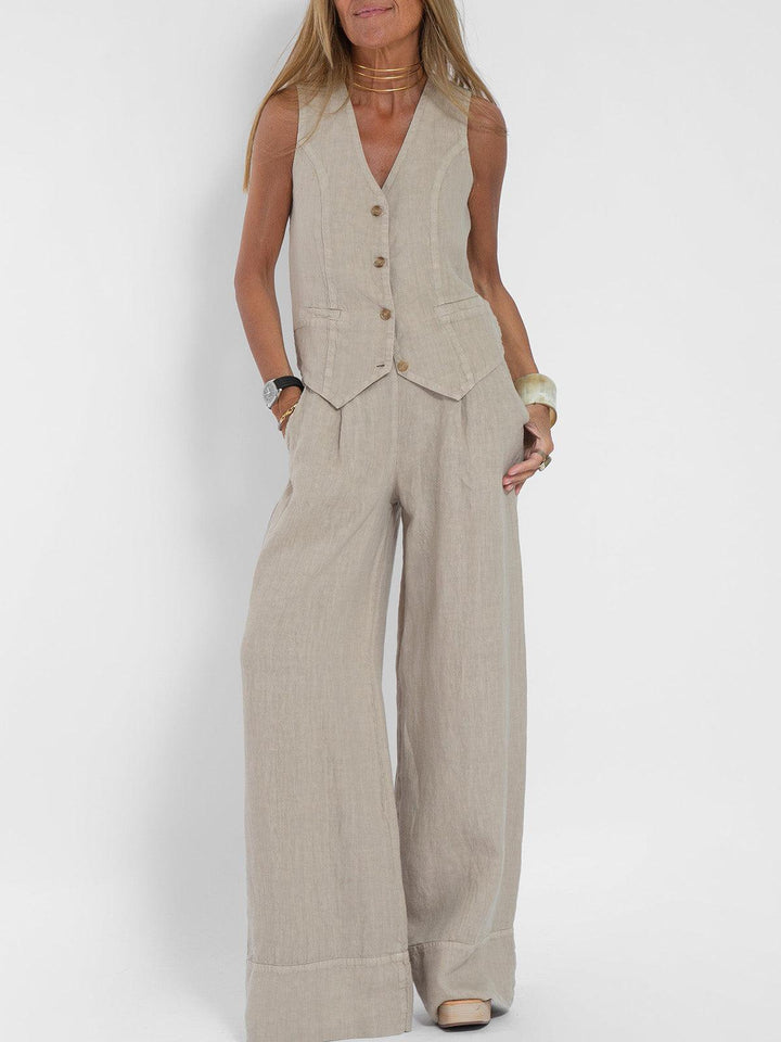 Liam Cotton Leisure Suit