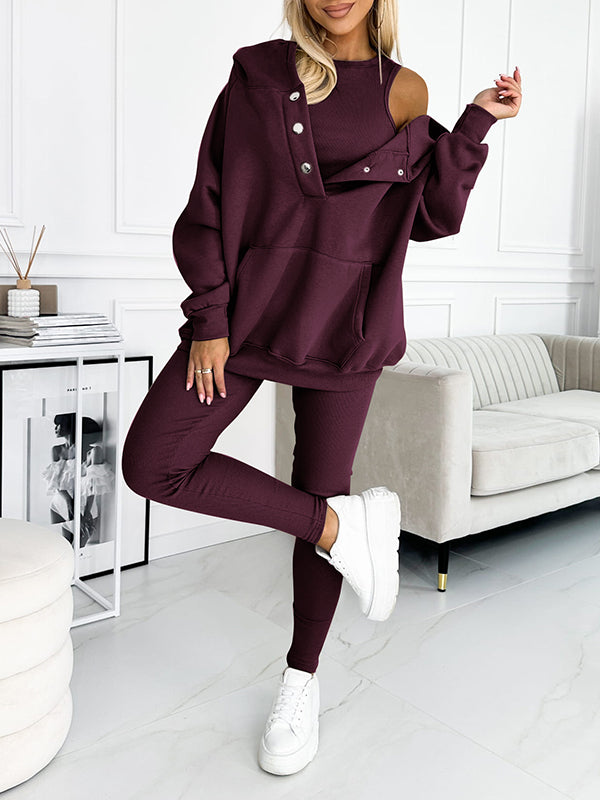 Sophie Three-Piece Sweatshirt Set