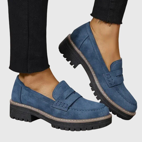 Sophie | Timeless Suede Loafers