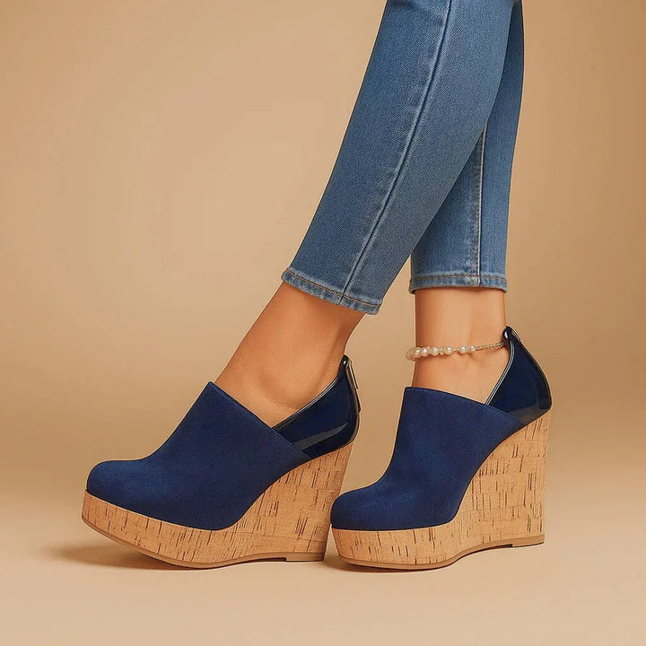 Women's Wedge Ankle Booties | Platform Design | Casual Footwear