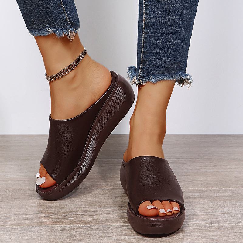 Elisa - Refined Slip-On Support Sandals