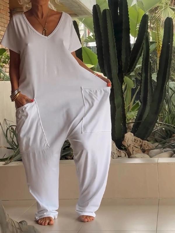 Sofia V-neck Jumpsuit