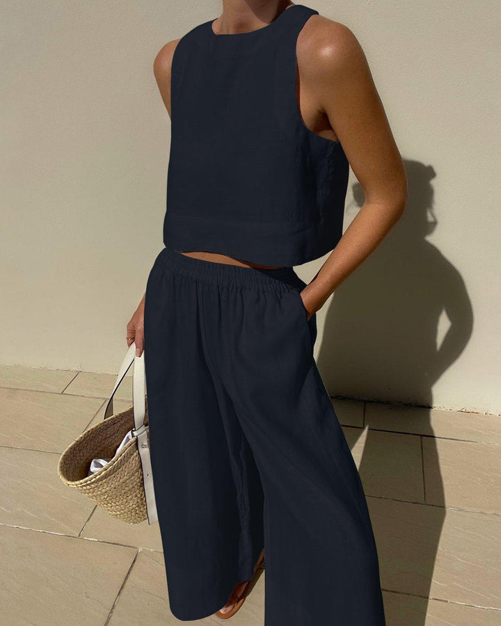 Sienna Sleeveless Two-Piece Set