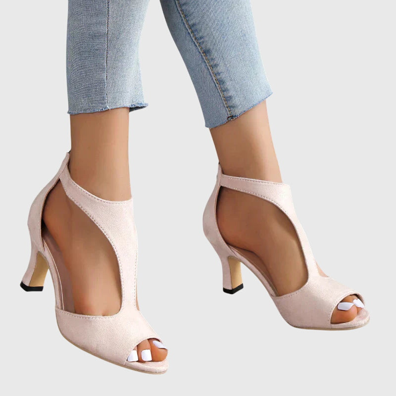 Saphira | Block Heel Sandals with Open Toe for Women