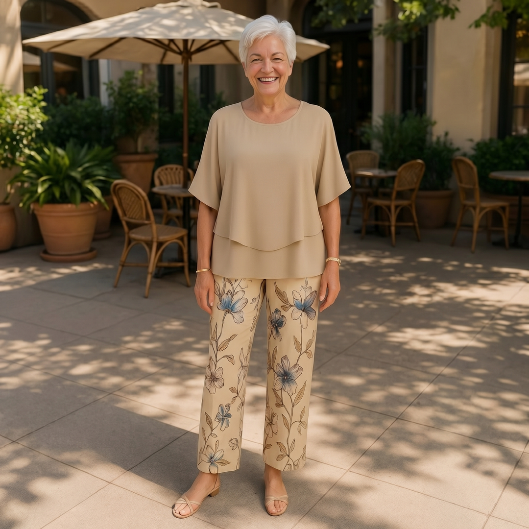 Rosalind | Sophisticated Two Piece Set Effortless Style Lasting Comfort