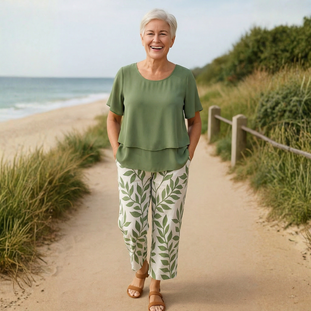 Rosalind | Sophisticated Two Piece Set Effortless Style Lasting Comfort