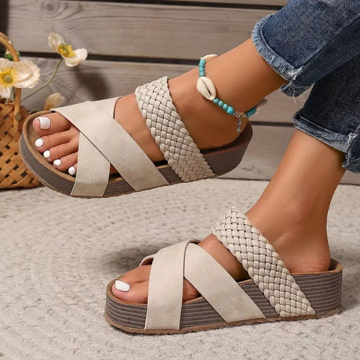 Abigail | Orthopedic Leather Comfort Sandals