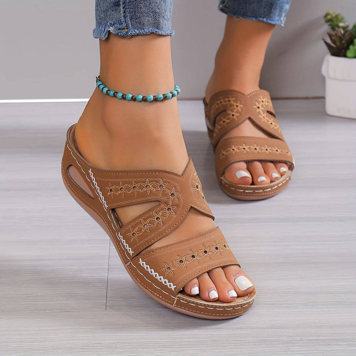 Valencia | Open Toe Strappy Sandals for Women