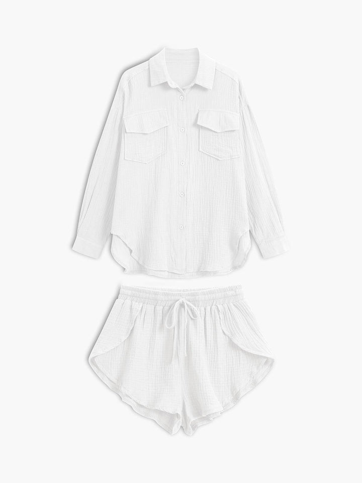 Sofia Minimalist Shorts Set