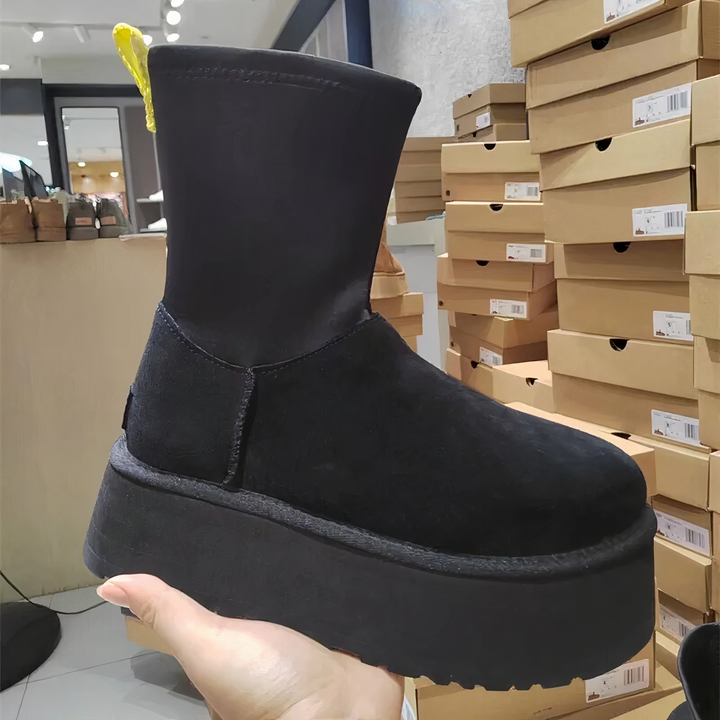 Women's Pull-On Ankle Platform Boots