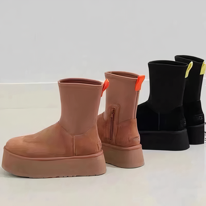 Women's Pull-On Ankle Platform Boots