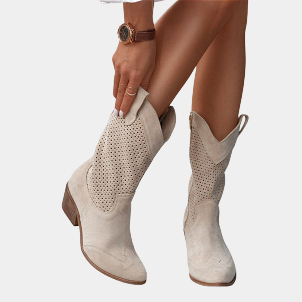 Women's Cowboy Boots Orthopedic Style | Casual Footwear