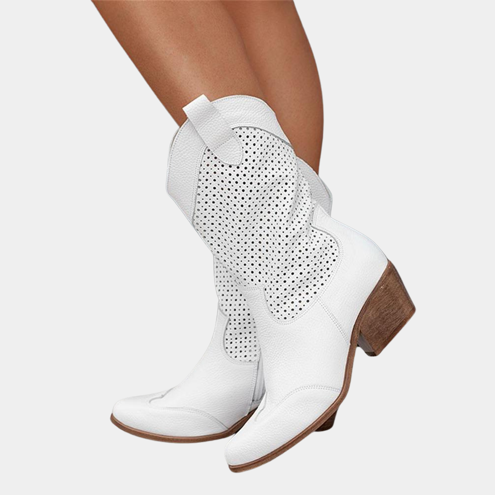 Women's Cowboy Boots Orthopedic Style | Casual Footwear