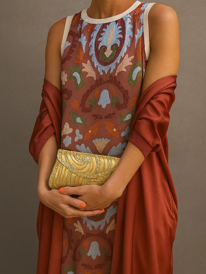 Celeste Cape Dress