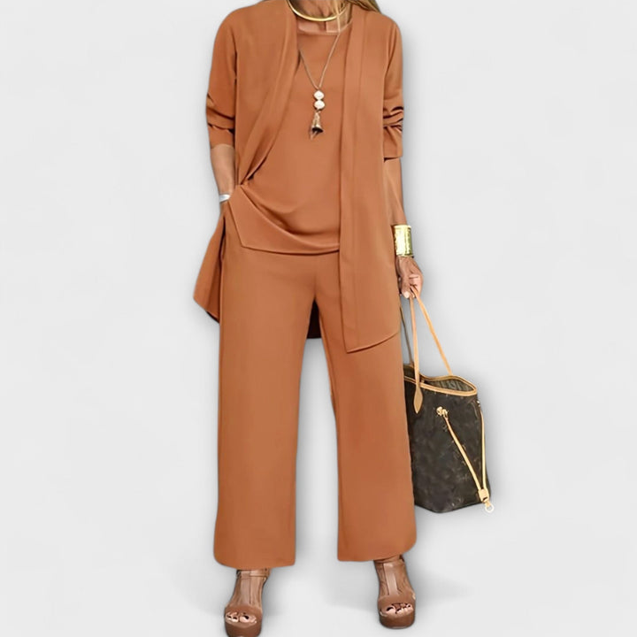 Winona | Wide Leg Three-Piece Set for Women