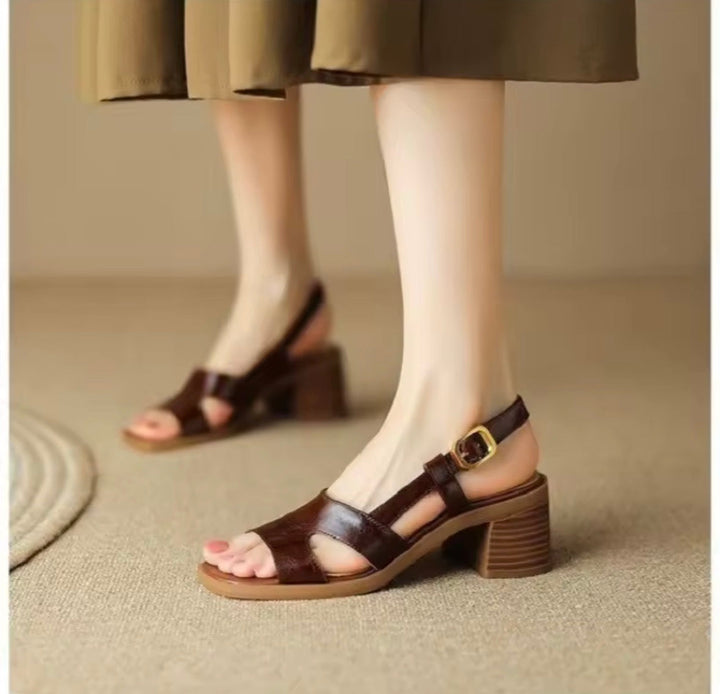 Evelynne - Soft Step Classic Heel Sandals