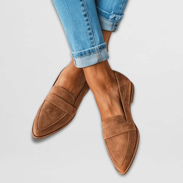 Mila | Soft & Comfortable suede loafers