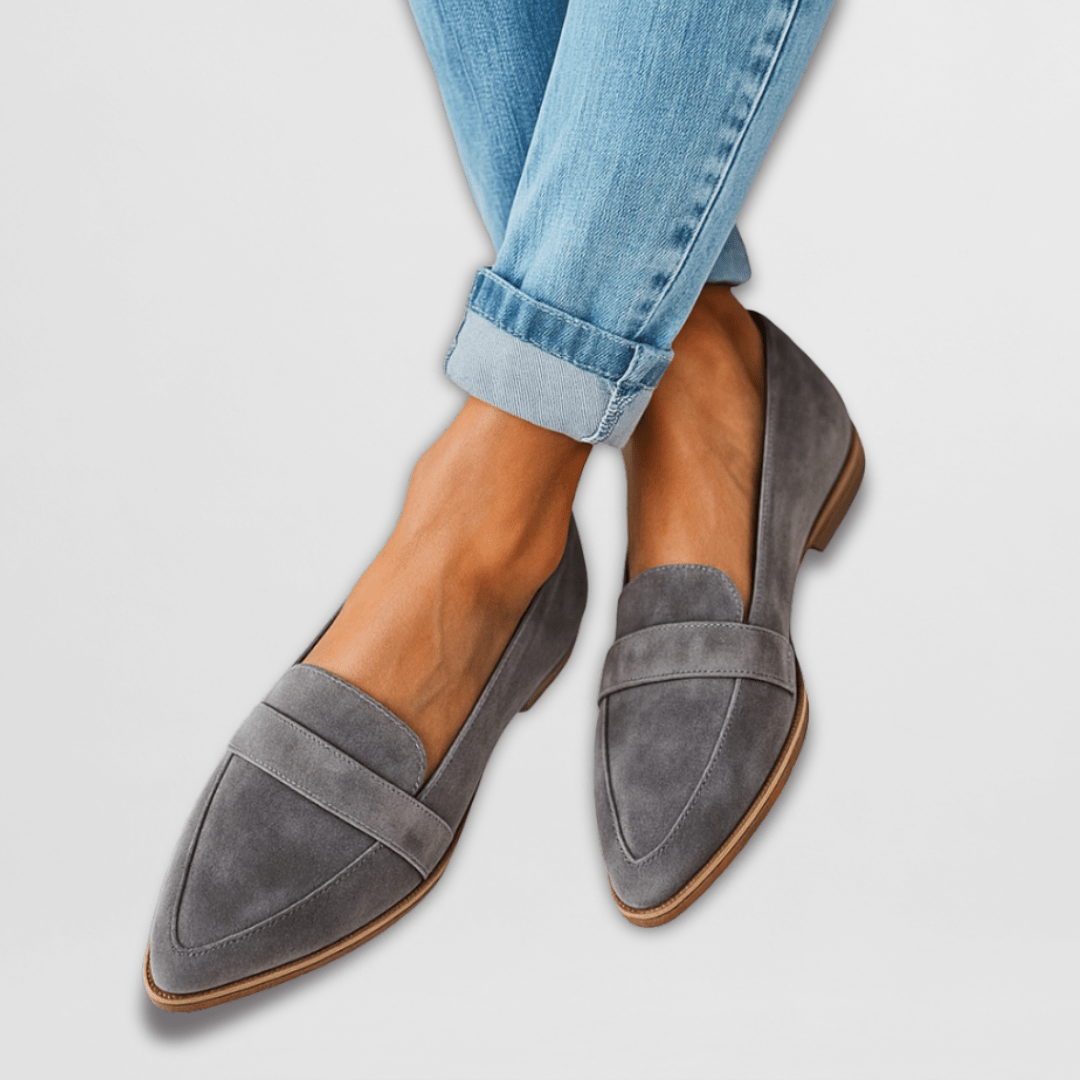 Mila | Soft & Comfortable suede loafers