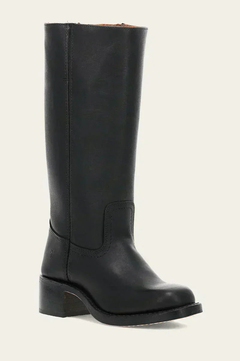 Women's Mid-Calf Block Heel Boots | Closed Toe Design | Casual Footwear
