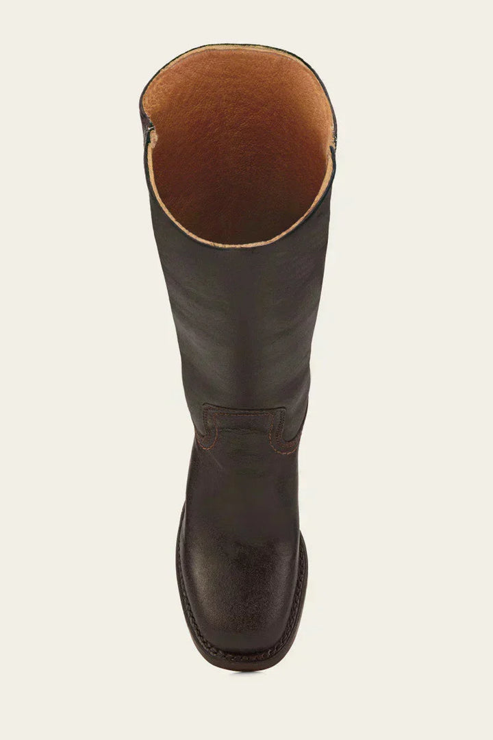 Women's Mid-Calf Block Heel Boots | Closed Toe Design | Casual Footwear