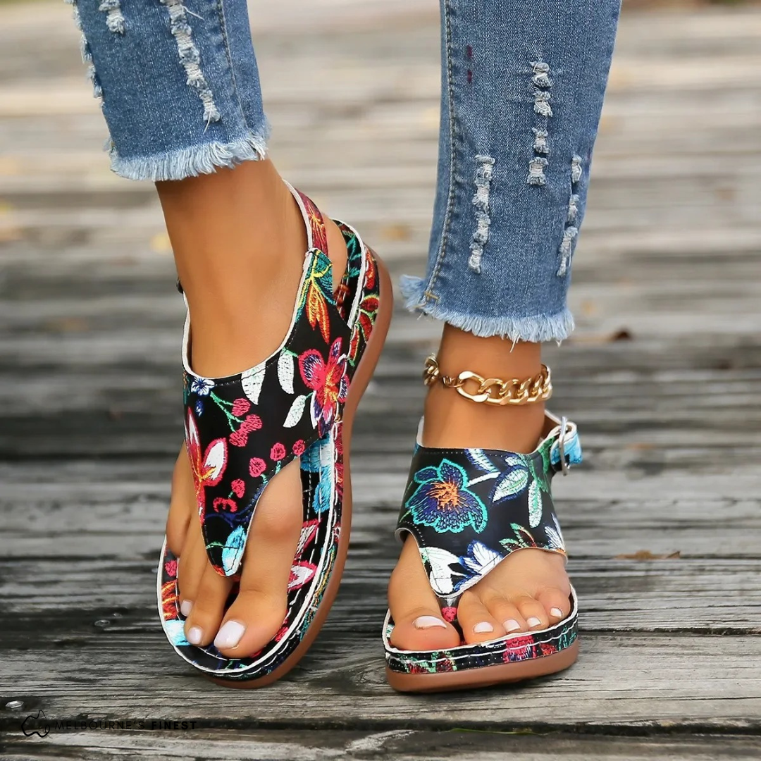Ruby - Lightweight Pattern Comfort Sandals
