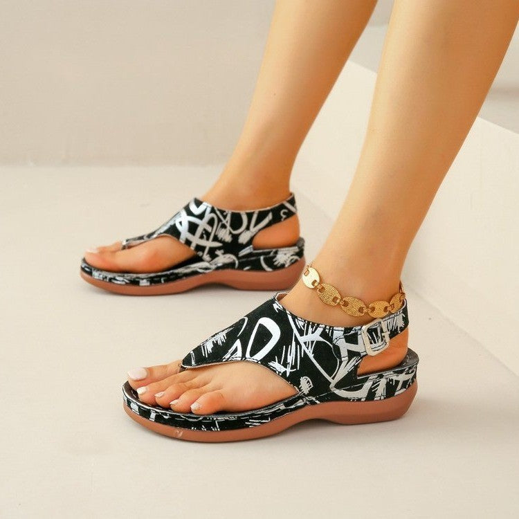 Ruby - Lightweight Pattern Comfort Sandals