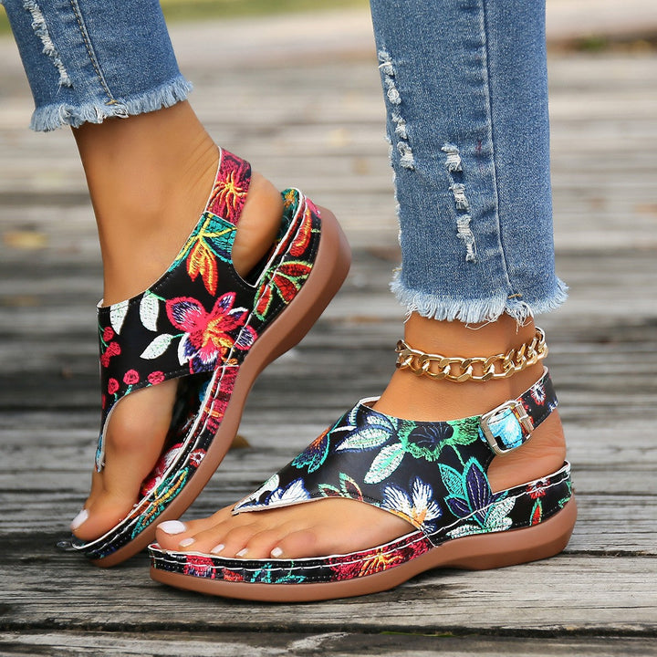 Ruby - Lightweight Pattern Comfort Sandals