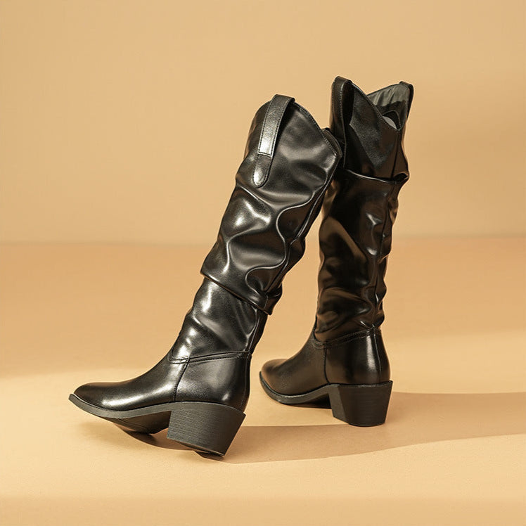 Women's Slouchy Knee-High Boots | Casual Footwear