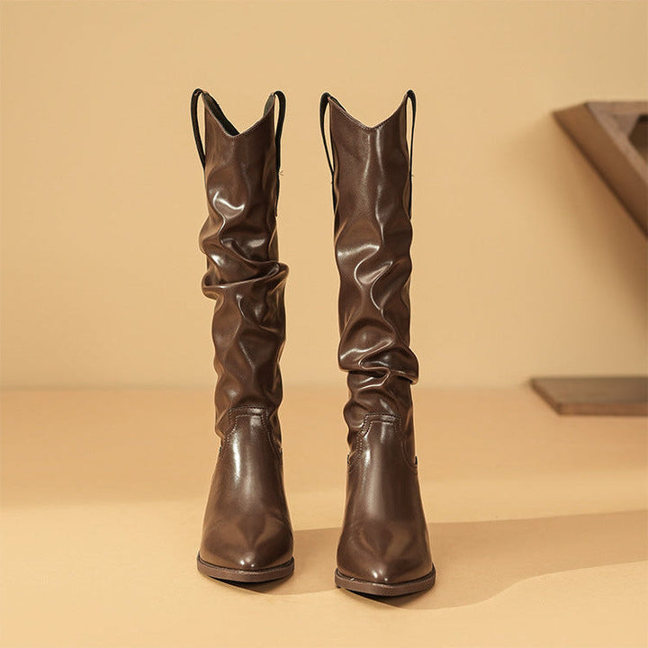 Women's Slouchy Knee-High Boots | Casual Footwear