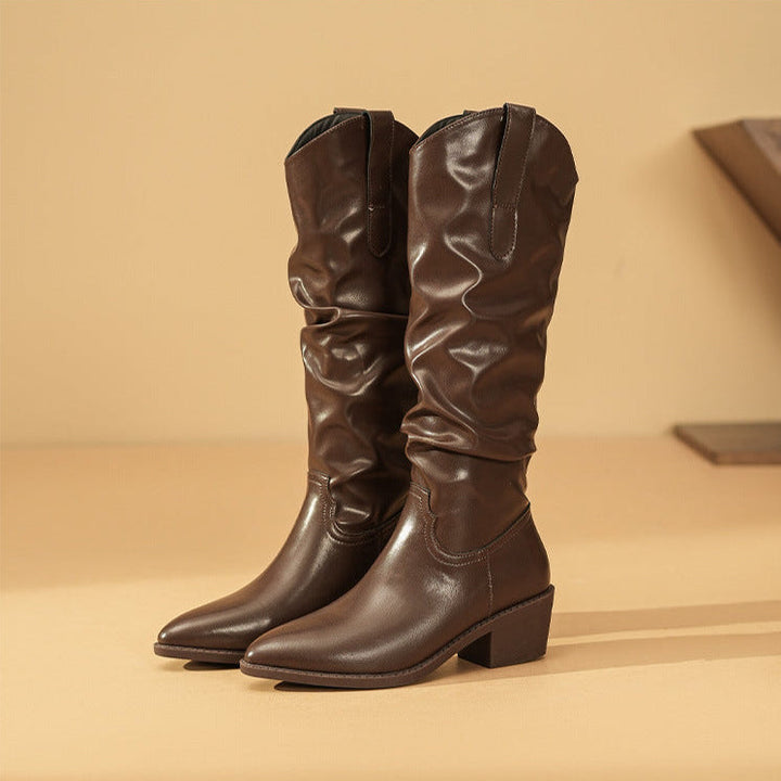 Women's Slouchy Knee-High Boots | Casual Footwear