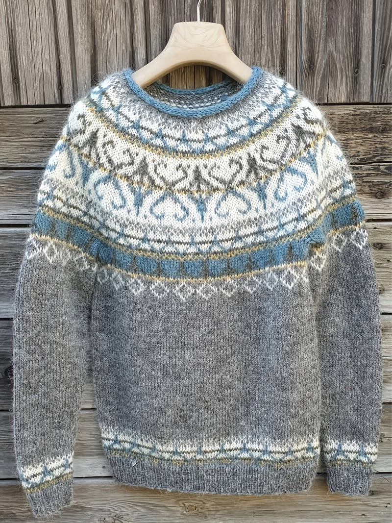 Petra | Warm Sweater with Soft Winter Details