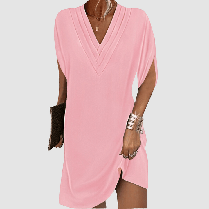 Alysa™ Elegant Dress with Half Sleeves