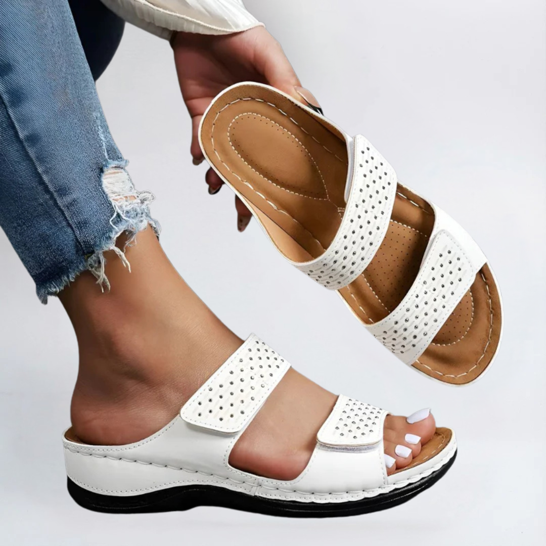 Lynda - Adjustable Comfort Support Sandals