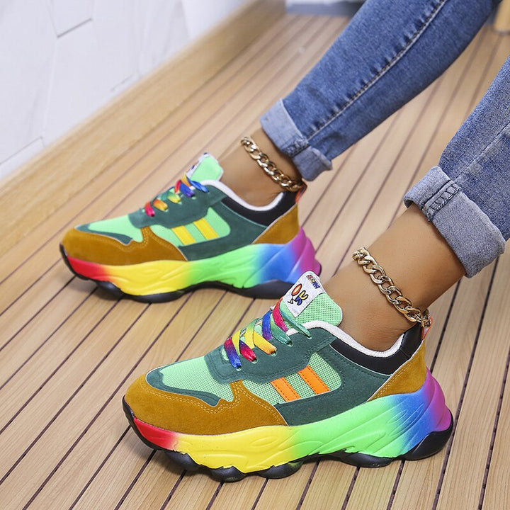 Rowan | Orthopaedic Rainbow Shoes