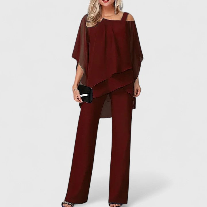 Suri | Wide Leg Pant Set for Women