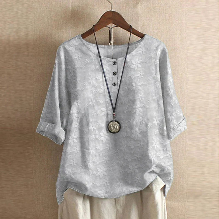 Anya | Floral Oversized Blouse for Women