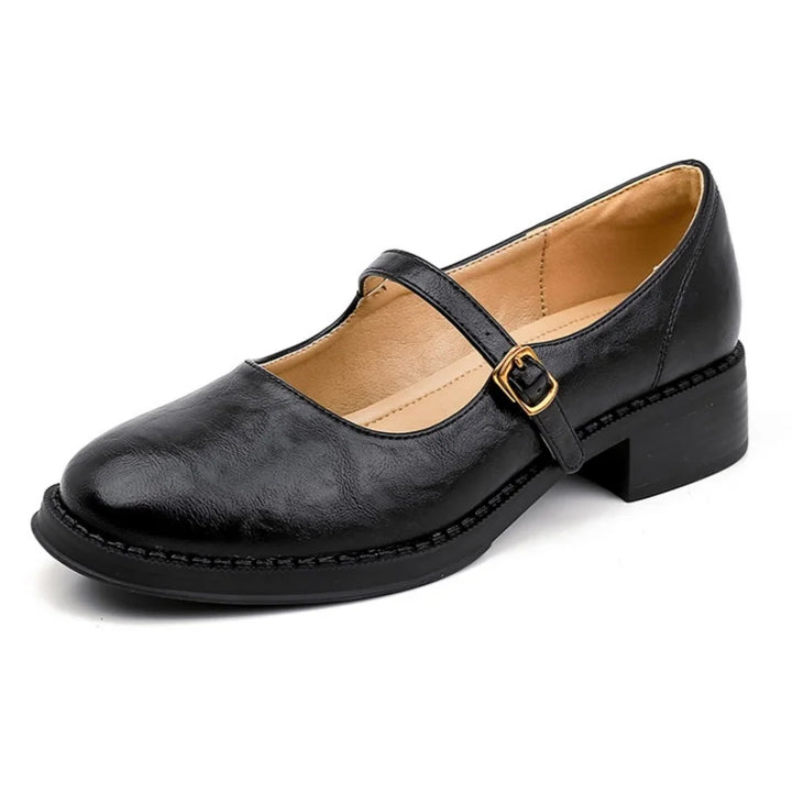 BELLA | TIMELESS LEATHER MARY JANE COMFORT SHOES