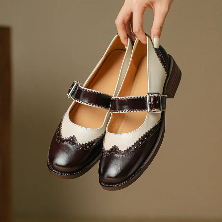 MILA | LEATHER MARY JANE SHOES