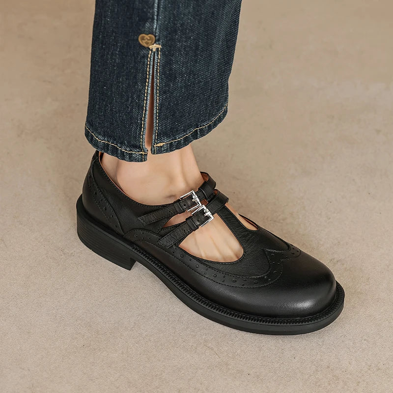LAUREN | CLASSIC LEATHER MARY JANE SHOES