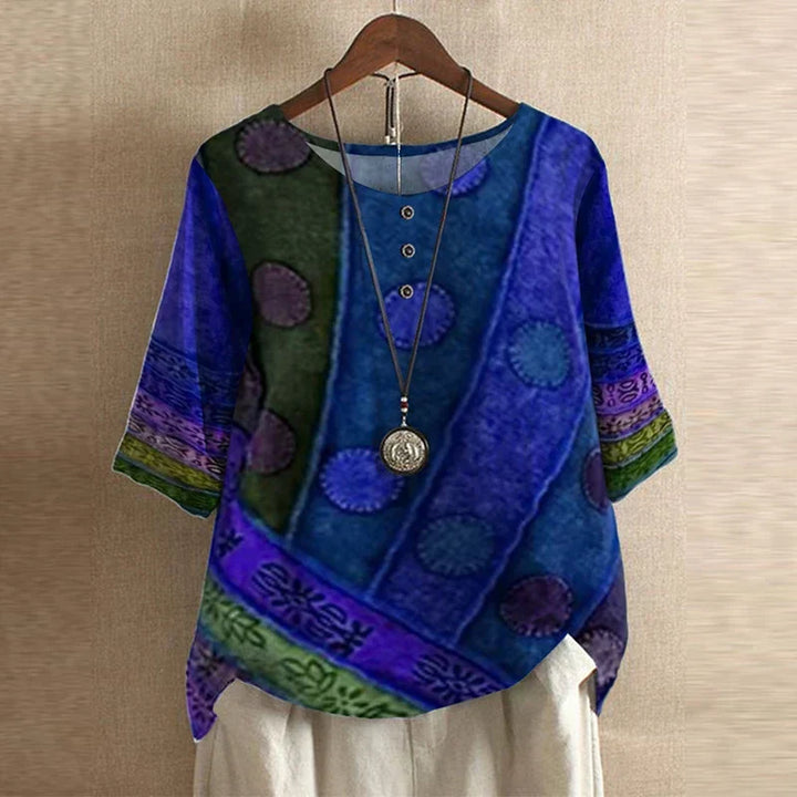 Anya | Floral Oversized Blouse for Women