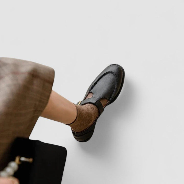 JOLENE | ORTHOPEDIC SQUARE-TOE MARY JANE SHOES