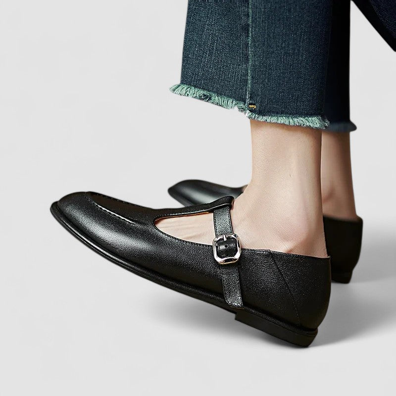 ARIANA | ORTHOPEDIC MARY JANE LOW HEEL SHOES
