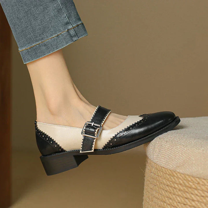 MILA | LEATHER MARY JANE SHOES